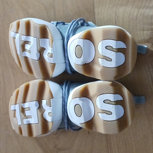 Sorel Kinetic Impact Lace Trainers in Crushed Blue, White Size 7M NWB - Picture 3 of 10